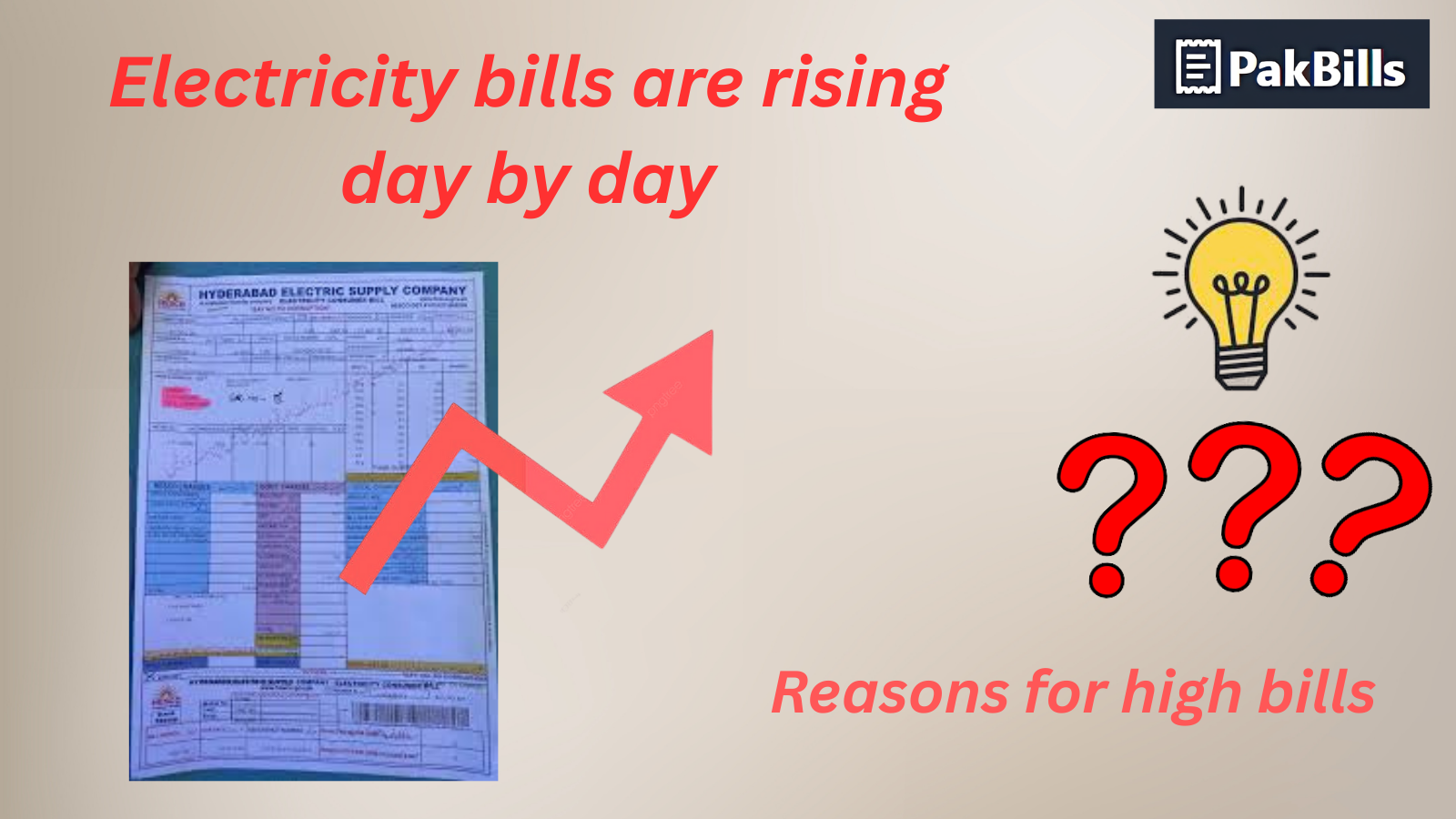 how to manage electricity bills