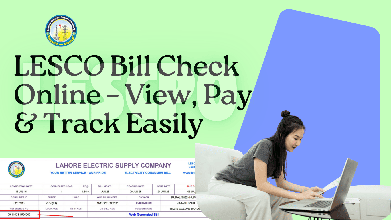 LESCO Bill Check Online – View, Pay & Track Easily