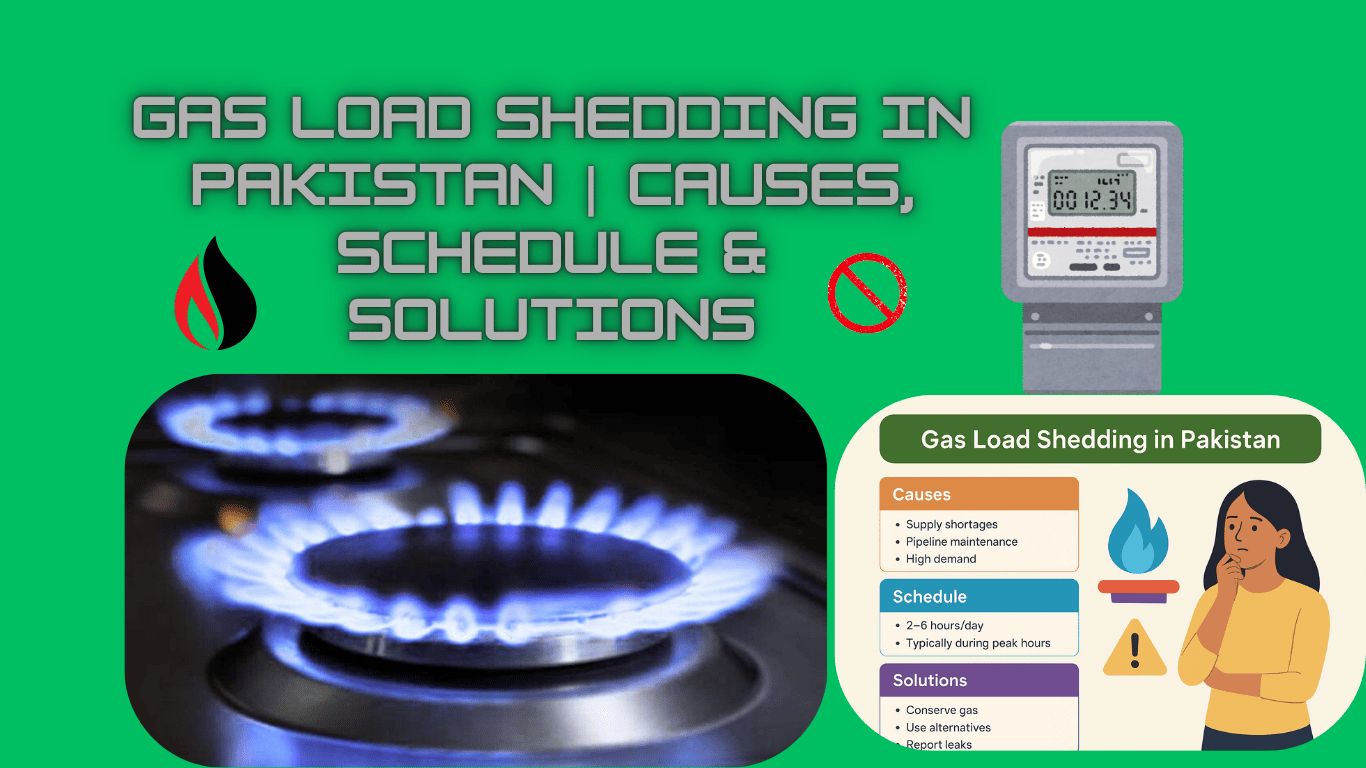 Gas Load Shedding in Pakistan | Causes, Schedule & Solutions